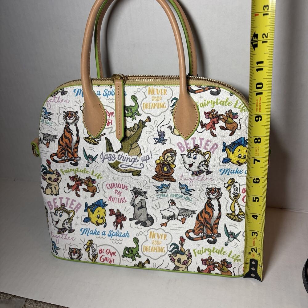 New Disney Dooney & Bourke Sidekicks Passholder Satchel Bag - Picture 5 of 9